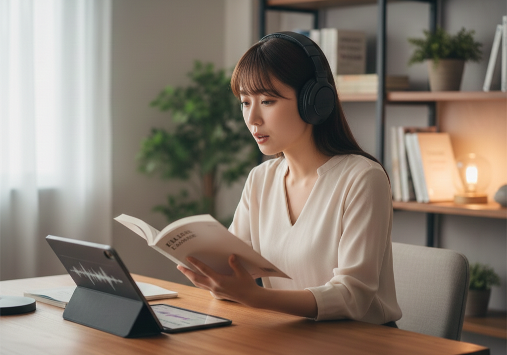 シャドーイングと音読の違いは？効果を徹底比較！