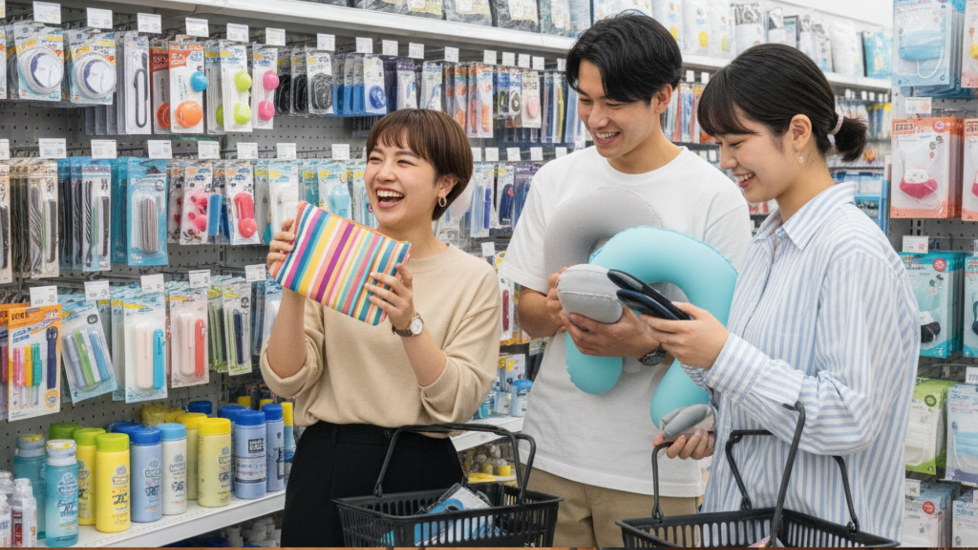 飛行機の旅が快適に！100均で買える便利トラベルグッズ特集