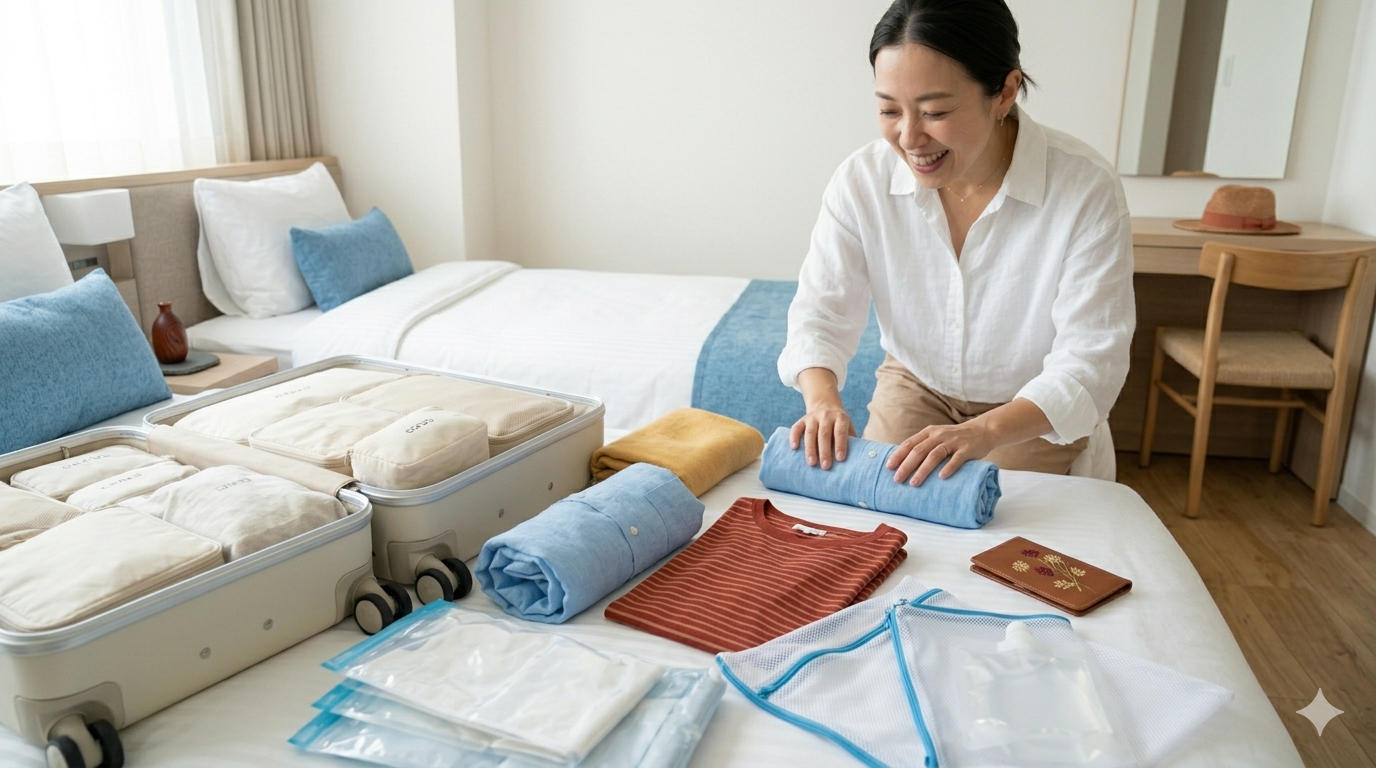 旅行パッキングの基本とコツ｜失敗しない荷造り術を徹底解説