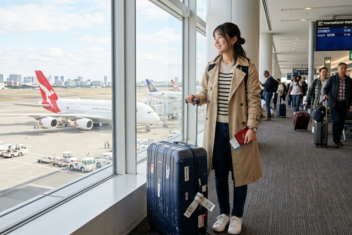 オーストラリア留学2か月で必要な服と持ち物リスト