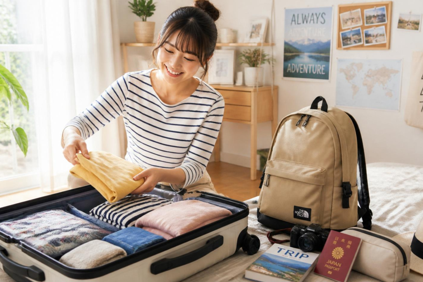 NZ旅行パッキング完全ガイド！必須＆便利リスト